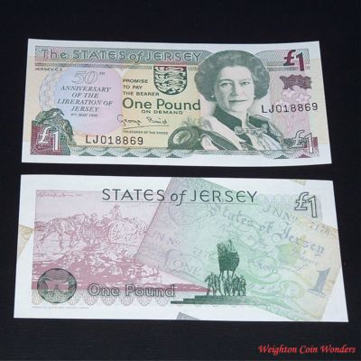 1995 Jersey £1 – 50th Anniversary of Liberation 1995 Jersey £1 – 50th Anniversary of Liberation